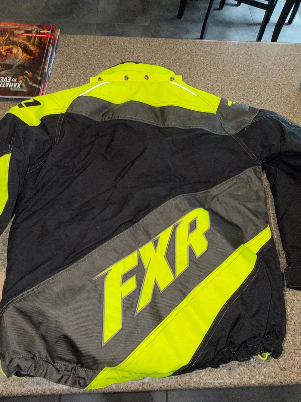 FXR Yellow & Black Snowmobile Jacket